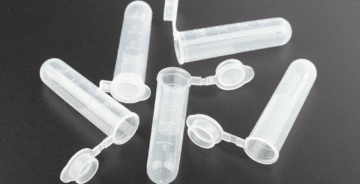 5 mL transparent opbevaringsrør til frø