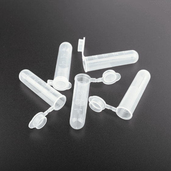 5 mL transparent opbevaringsrør til frø